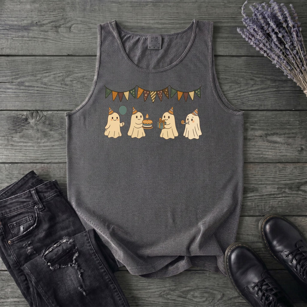 ghost birthday party Tank Top