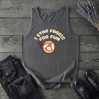 Stab Fabric Tank Top
