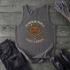 Pumpkin Purls And Cozy Curses Tank Top