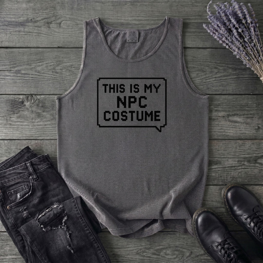 This Is My Npc Costume Tank Top