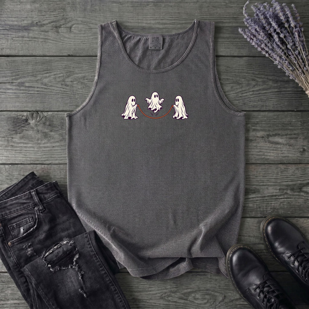 Jump Roping Ghosts Tank Top