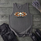 Thankful Leaf Swag Skull Tank Top