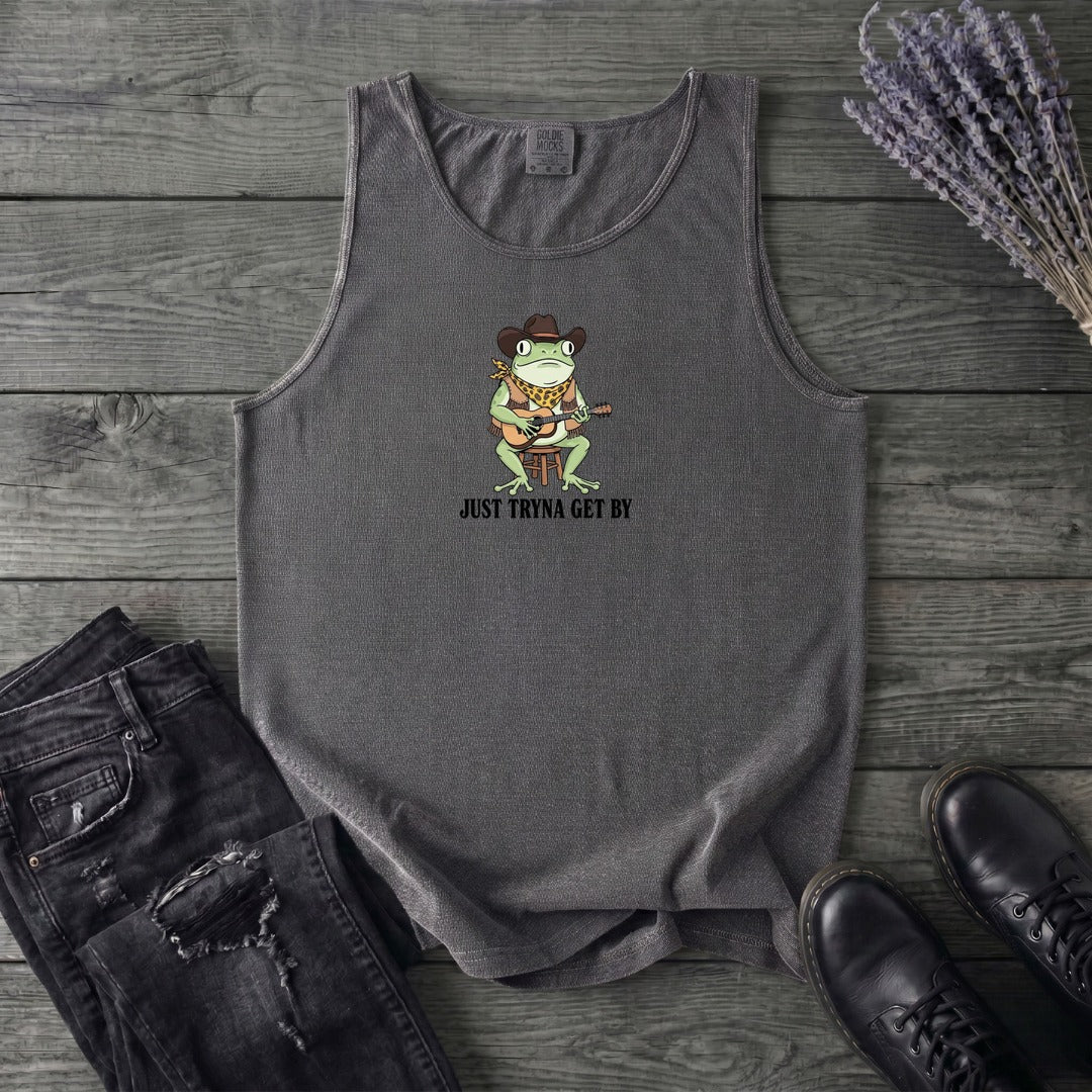 Just Tryna Get By Tank Top
