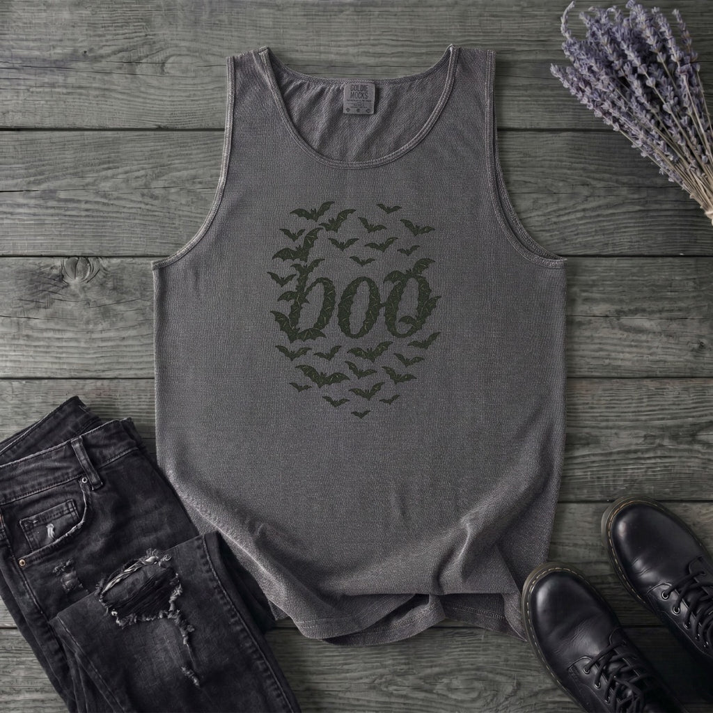 Bats Form Boo Tank Top