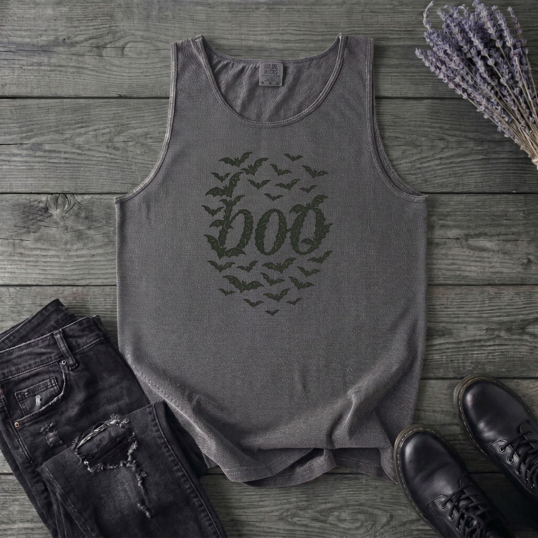 Bats Form Boo Tank Top