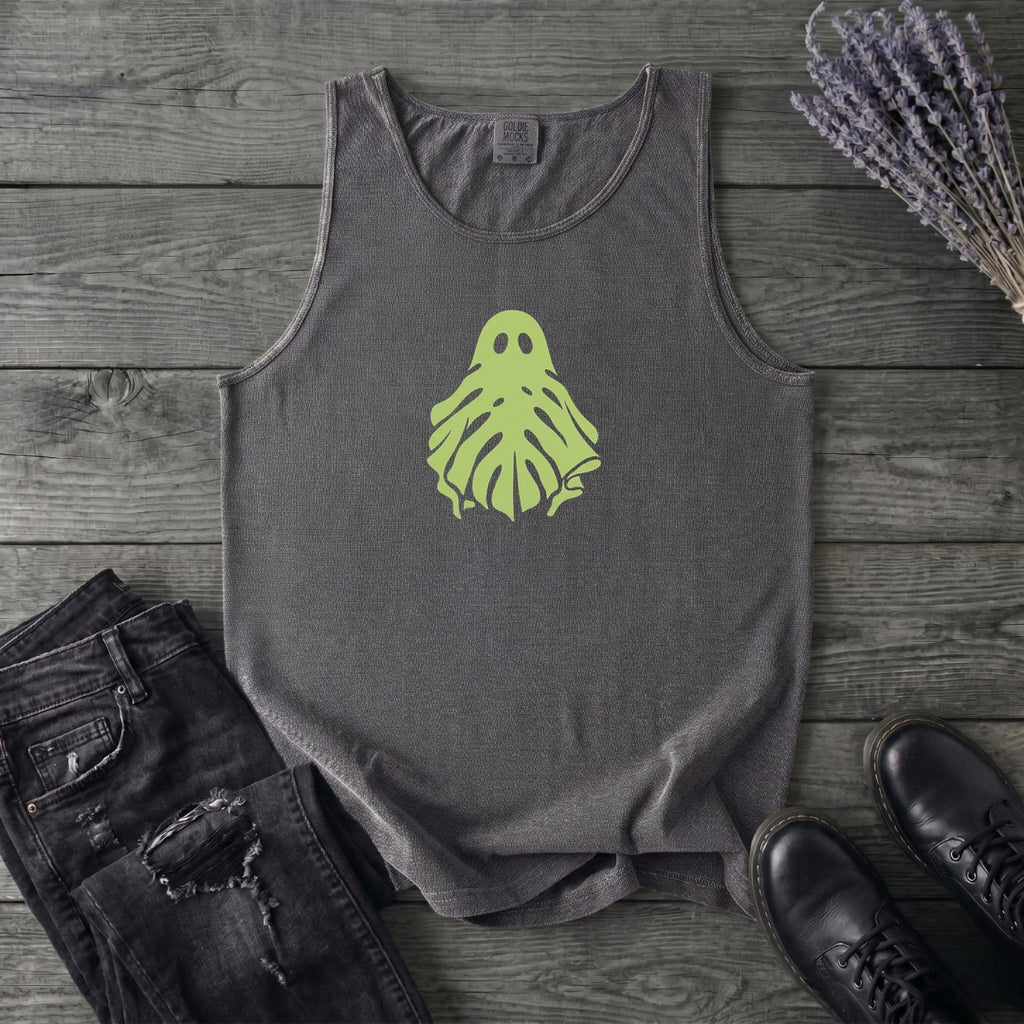 Monstera Ghost Tank Top