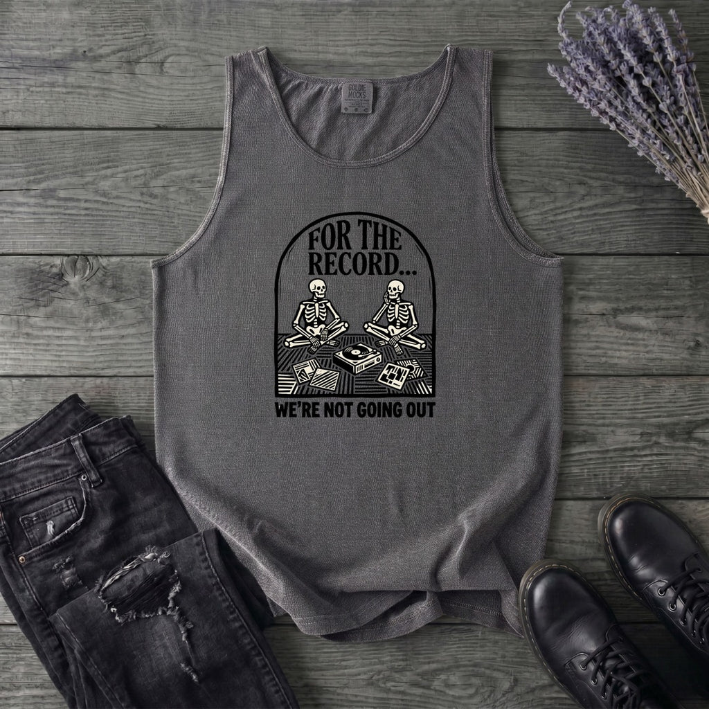 For The Record Tank Top