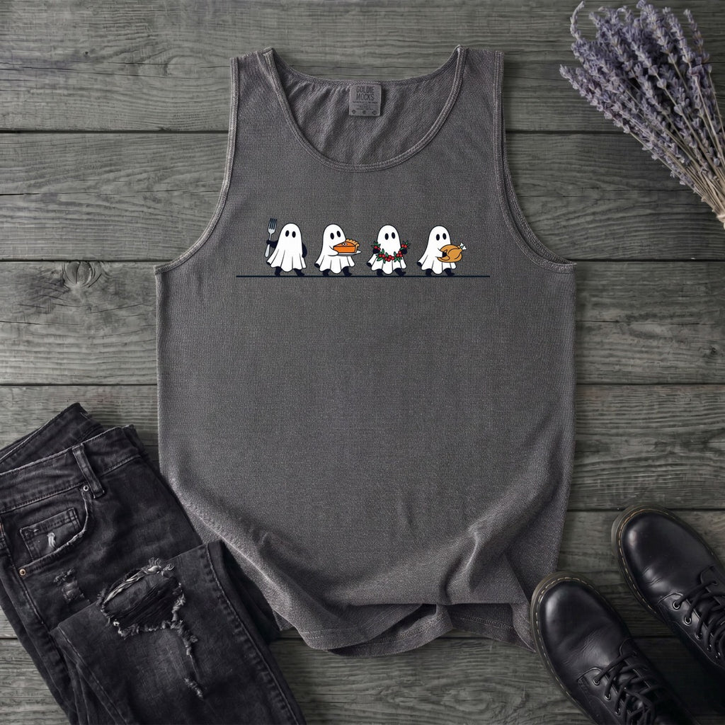 Four Ghost Thanksgiving Tank Top