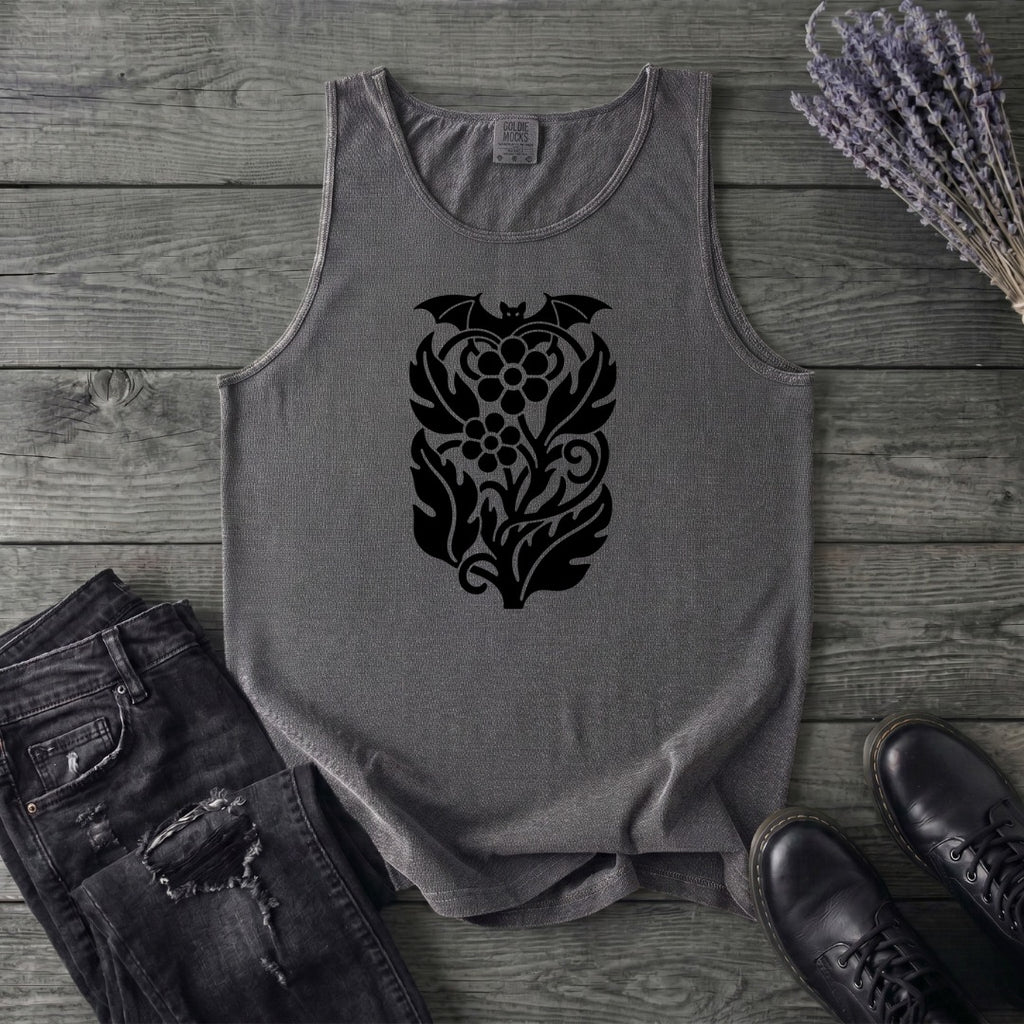 bat night garden Tank Top