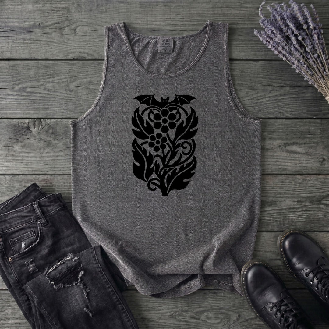 bat night garden Tank Top