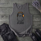 all vibes no plans Tank Top