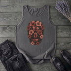 Hibiscus Skull Tank Top
