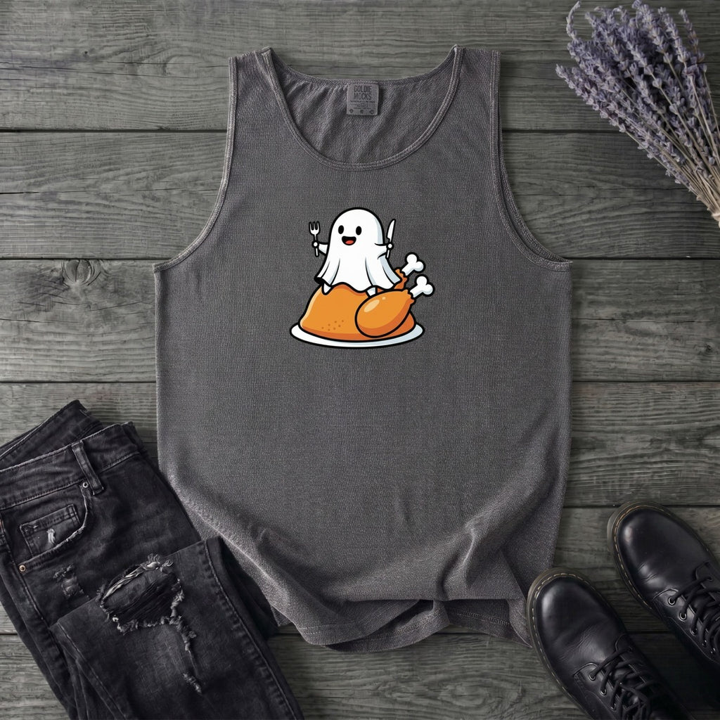 Ghost On Turkey Tank Top