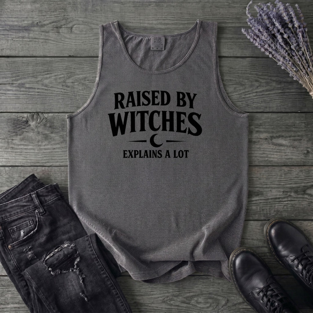 raised by witches Tank Top