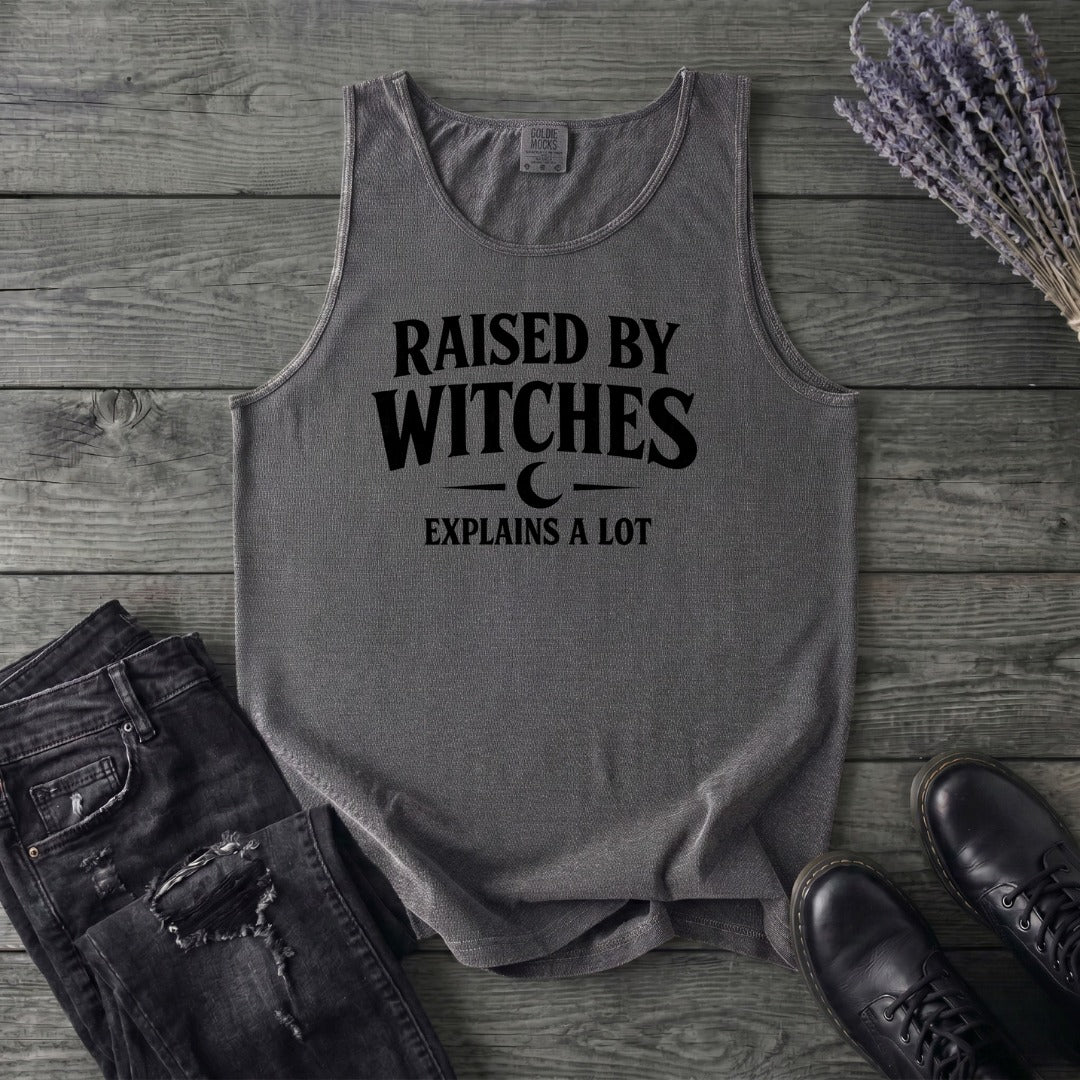 raised by witches Tank Top