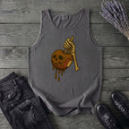 Caramel Apple Skull Tank Top