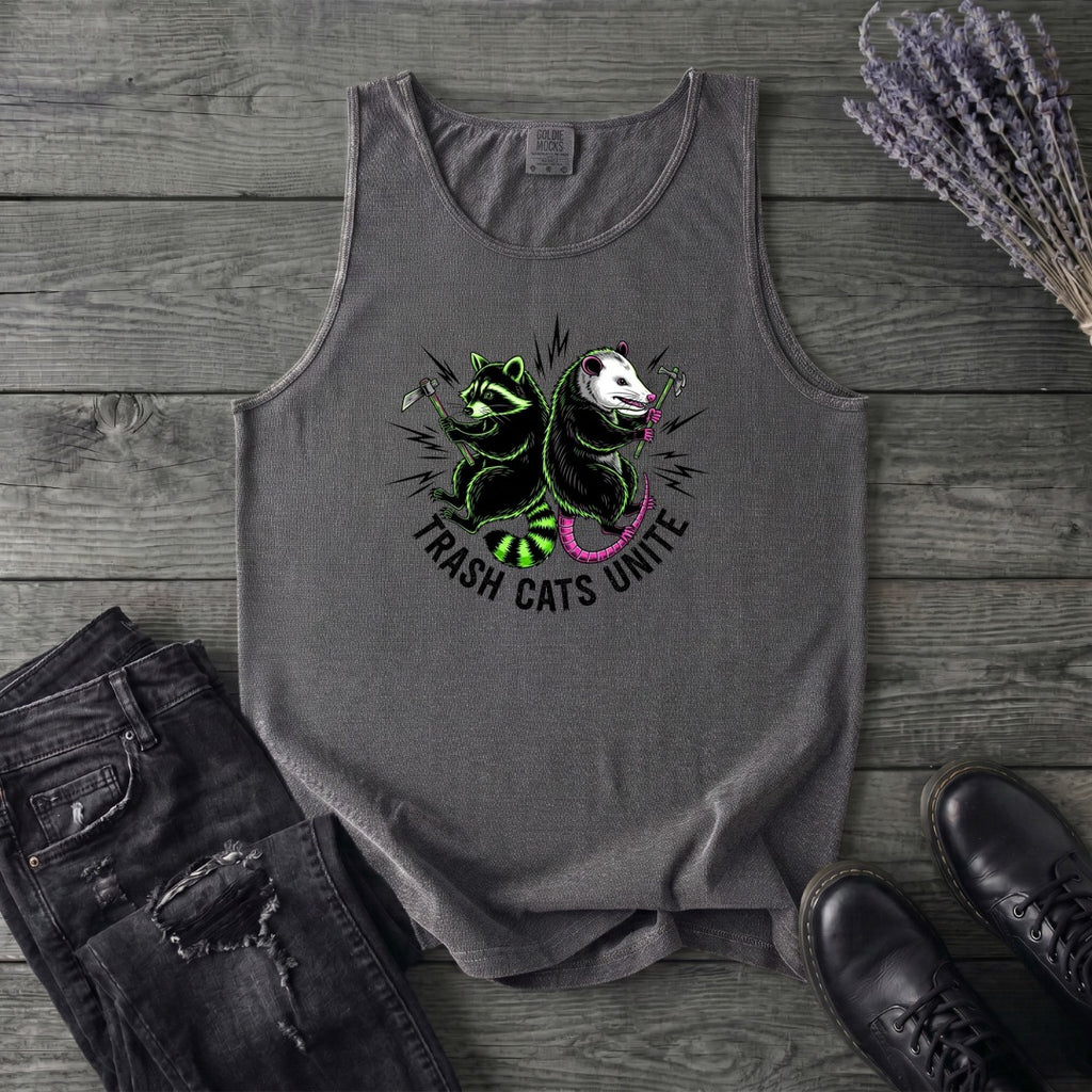 Trash Cats Unite Tank Top