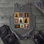 Halloween Stamps Collage Tank Top