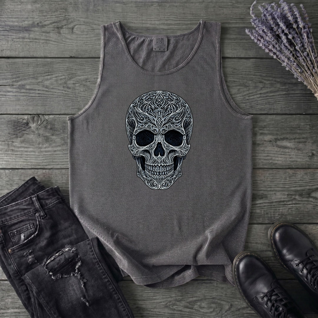 Filigree Skull Tank Top