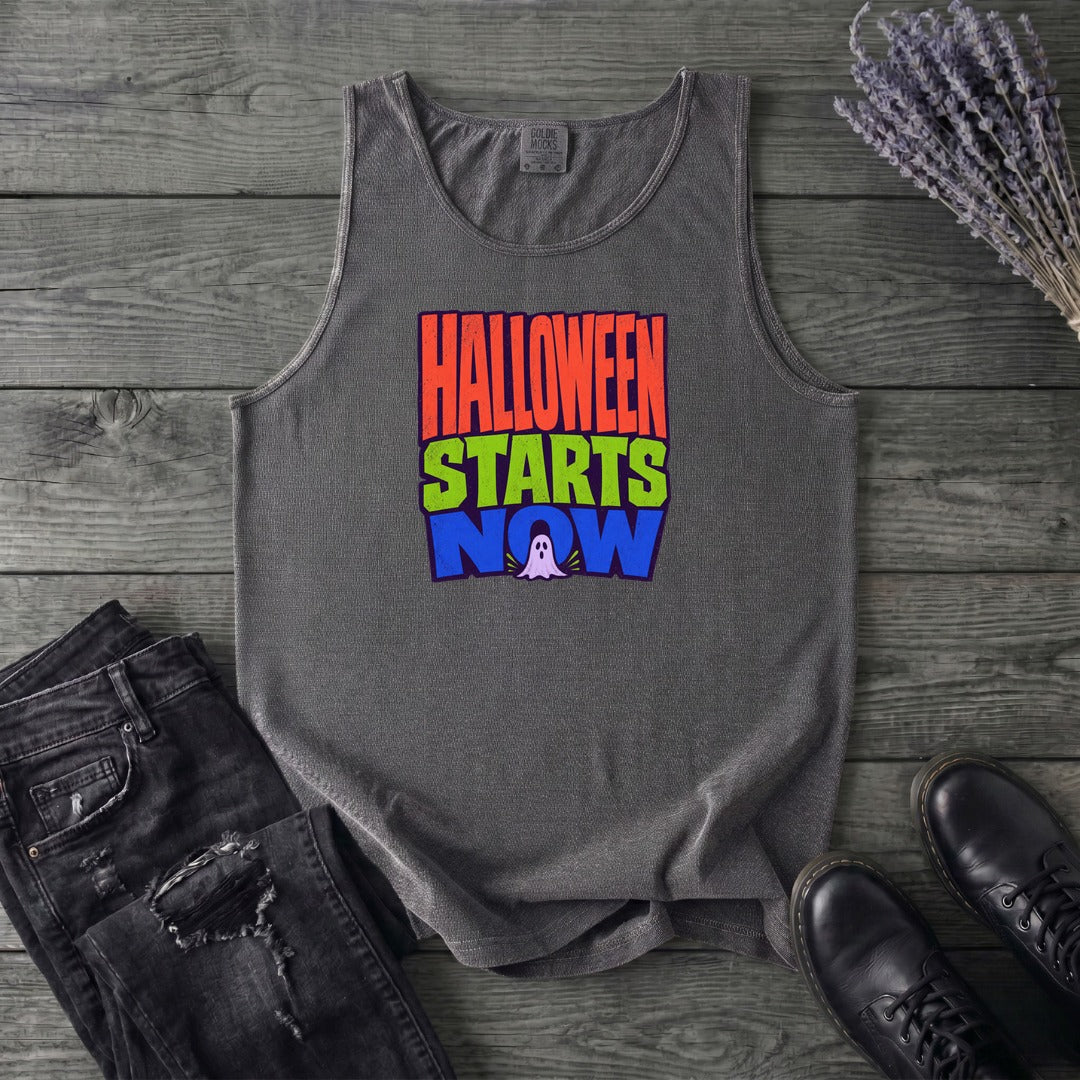 Halloween Starts Now Tank Top
