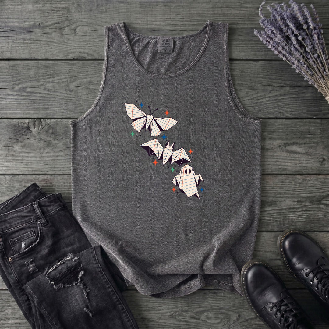 Spooky Notes Tank Top