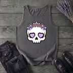 Cute Princess Skull Tank Top