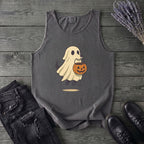 Ghost Dog Trick-Or-Treating Tank Top