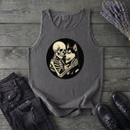 Skeleton Husky Hug Tank Top