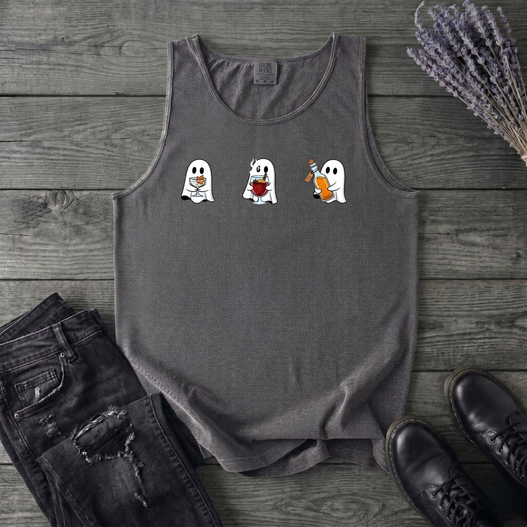 Ghosts With Booze Tank Top