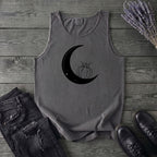 Moon And Pumpkin Tank Top
