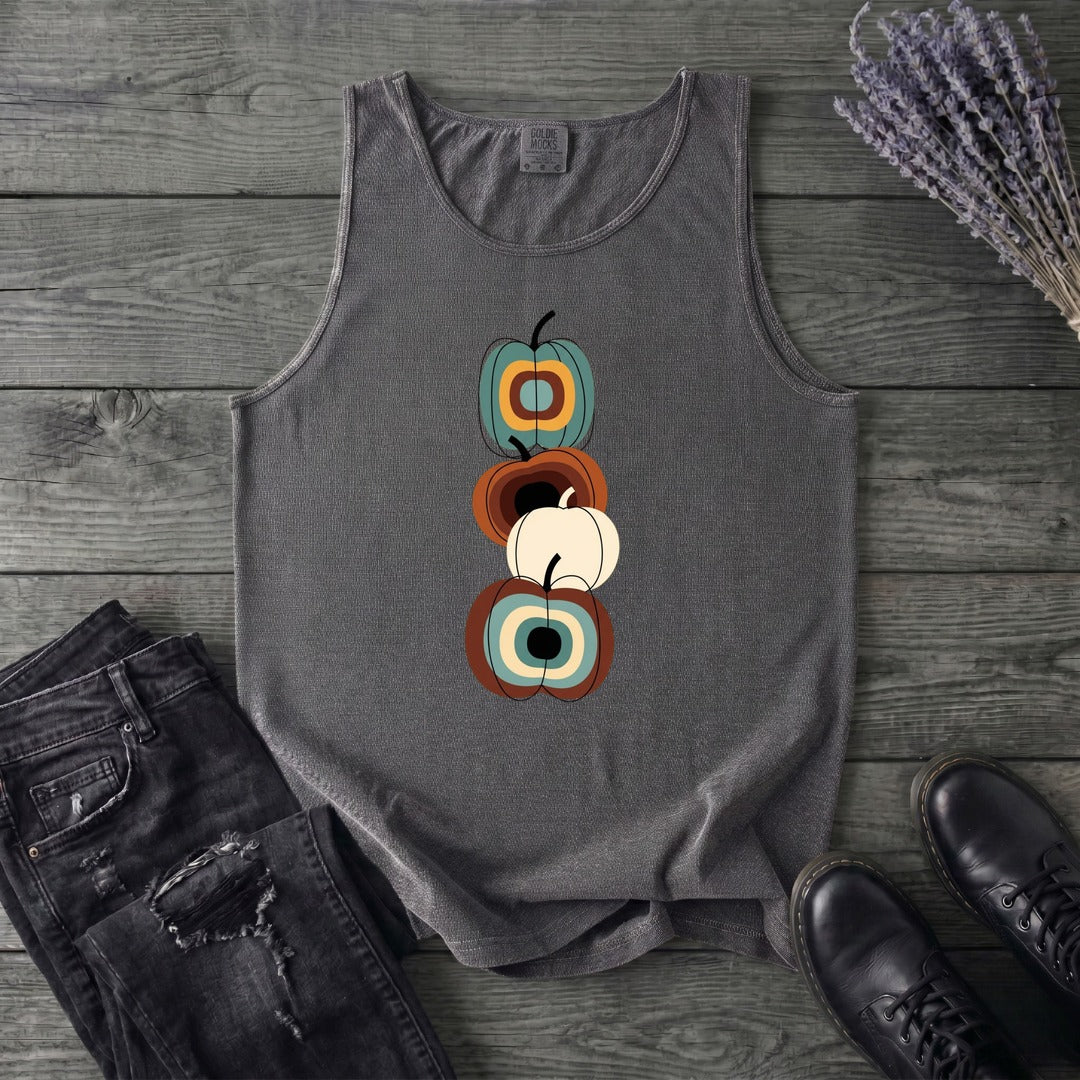 Mid Century Pumpkins Tank Top