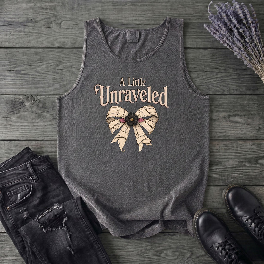 A Little Unraveled Tank Top