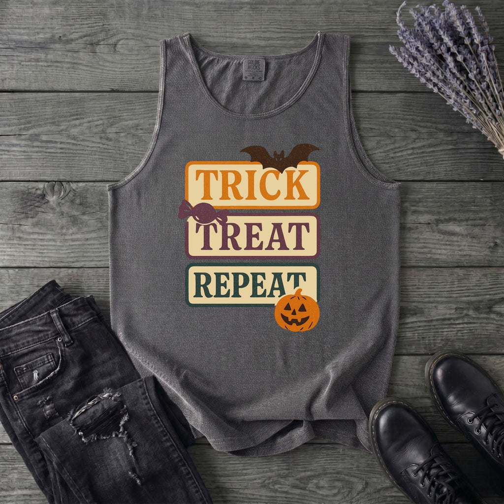 Trick Treat Repeat Muted Tank Top