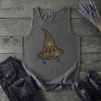 Spiderweb Witch Hat Tank Top