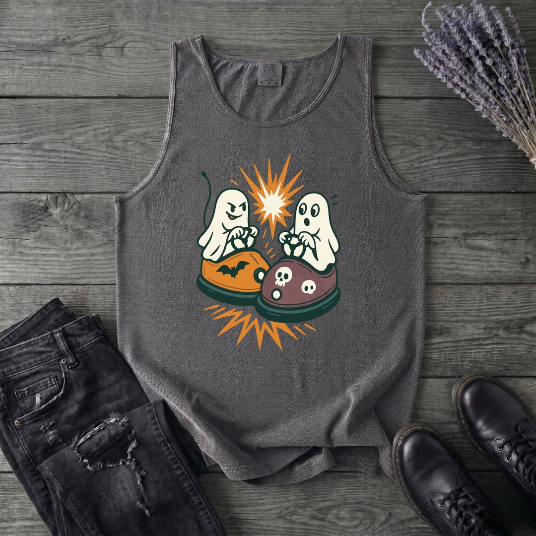 Ghost Bumper Cars Tank Top