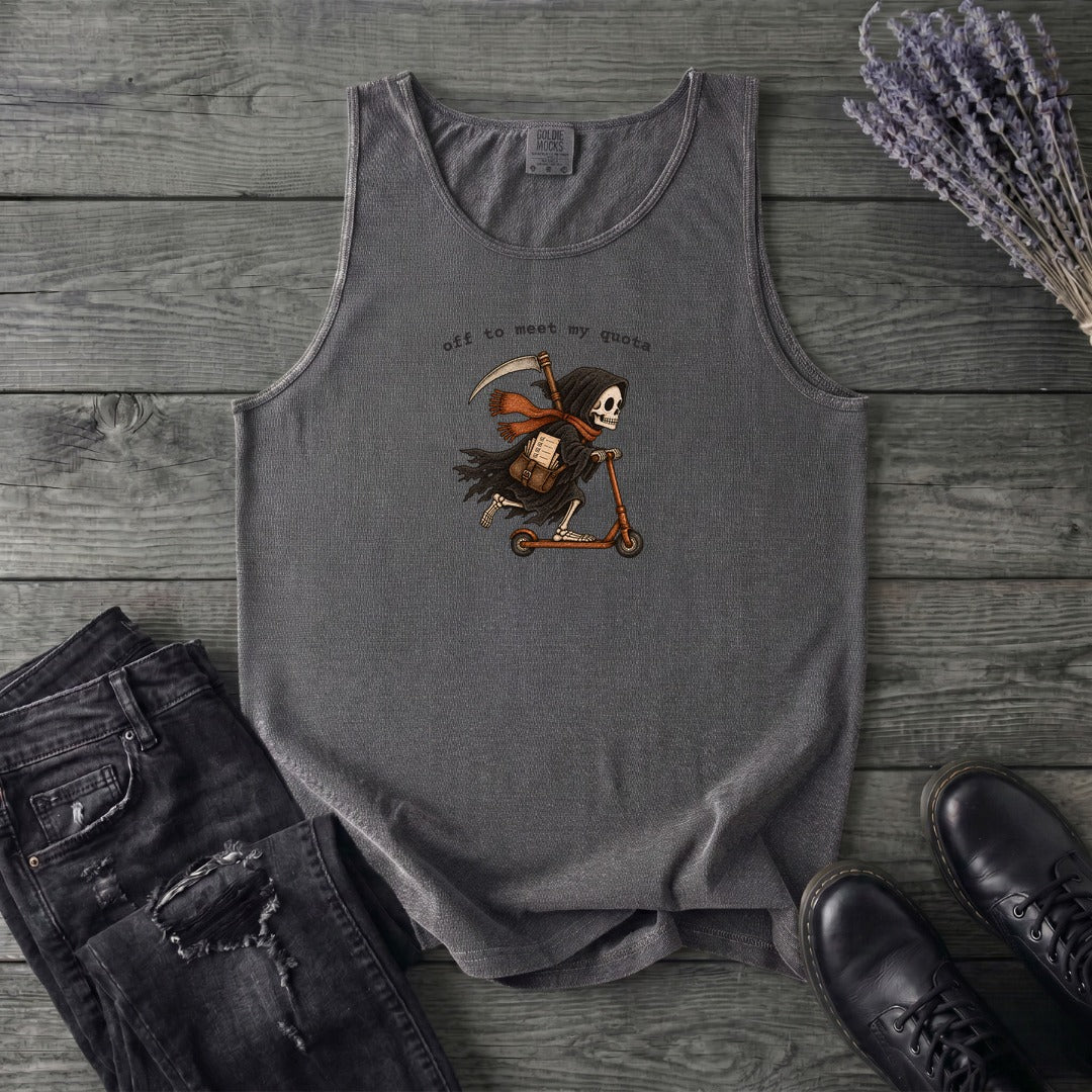 Off To Meet My Quota Tank Top