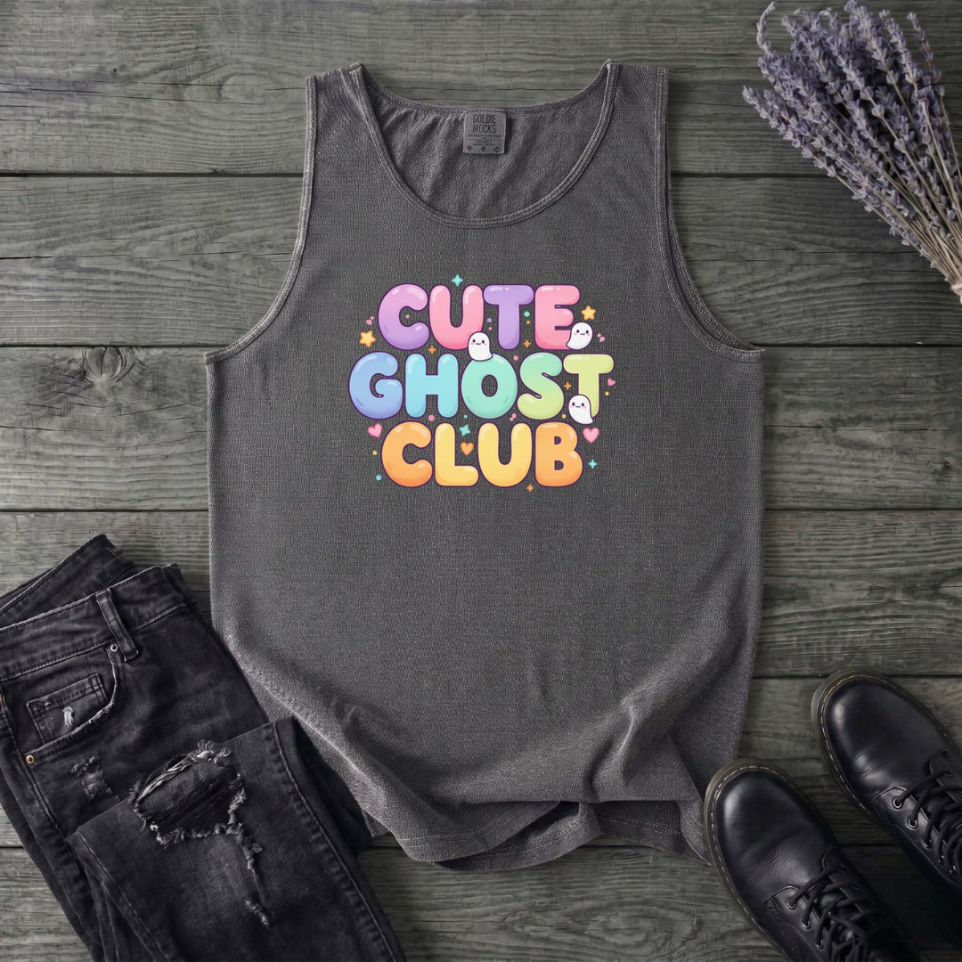 Cute Ghost Club Tank Top