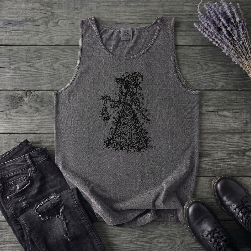 mushroom witch Tank Top