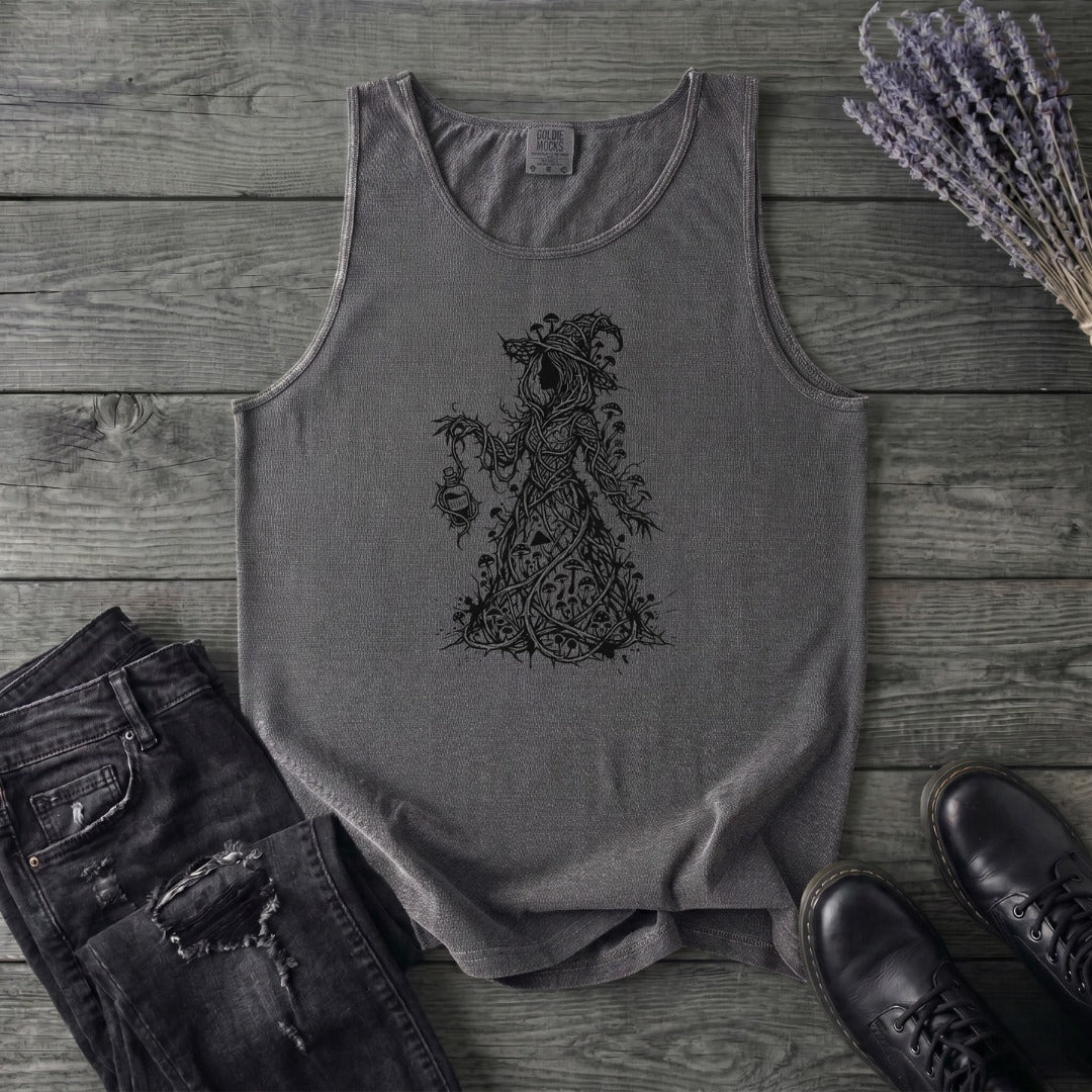mushroom witch Tank Top