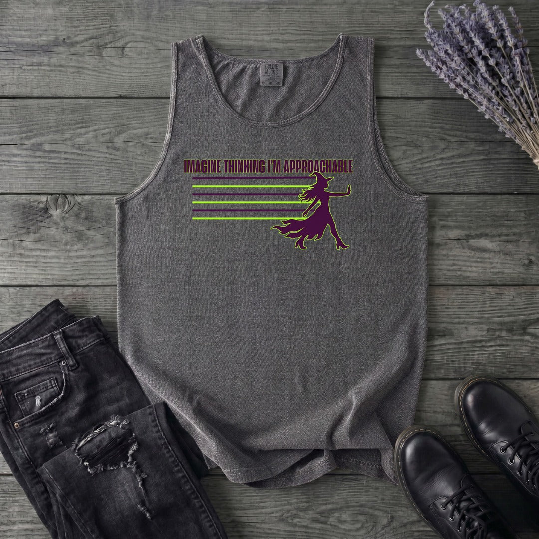 Imagine Thinking I'm Approachable Tank Top