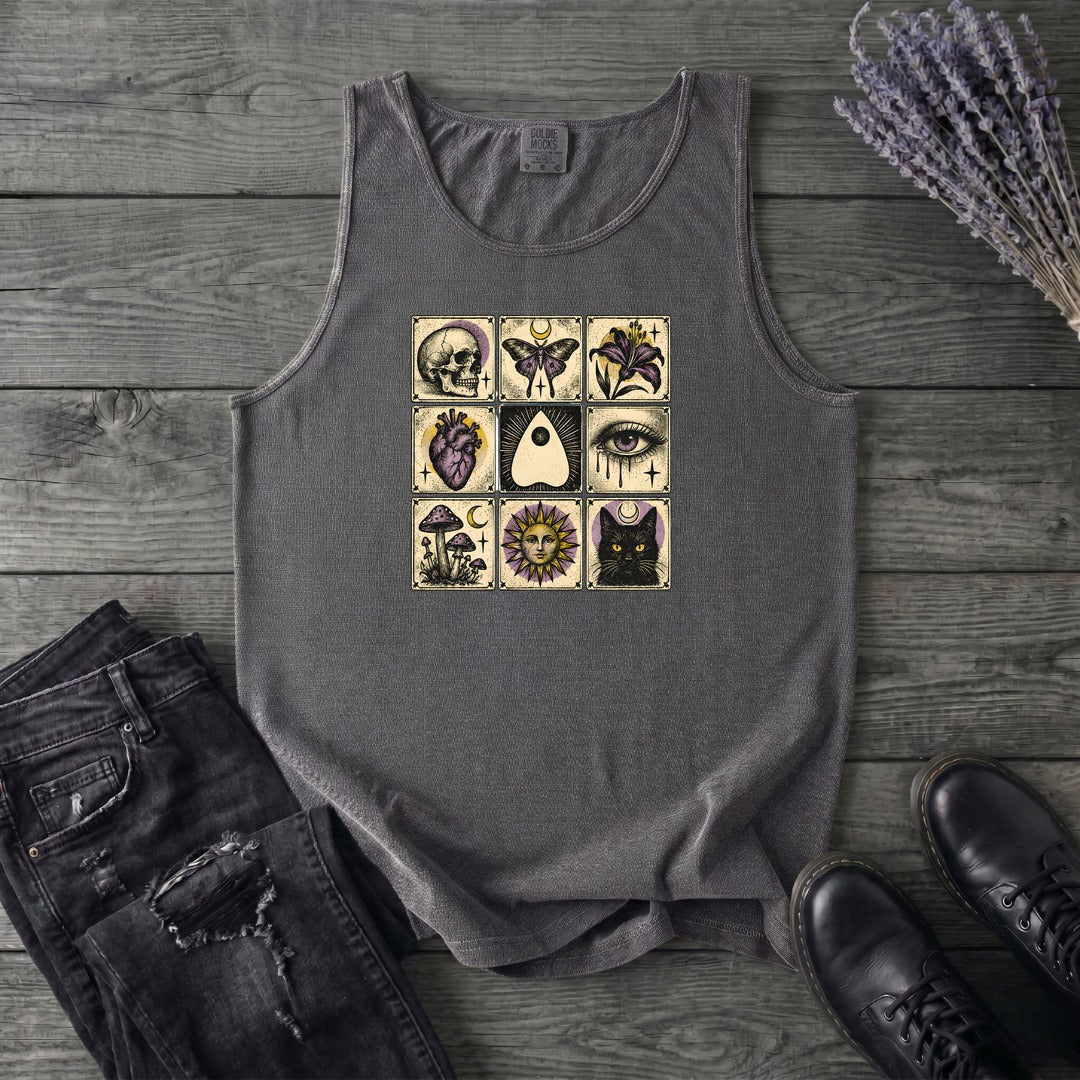 Occult Grid Tank Top