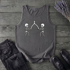 Skeleton Wishbone Pull Tank Top