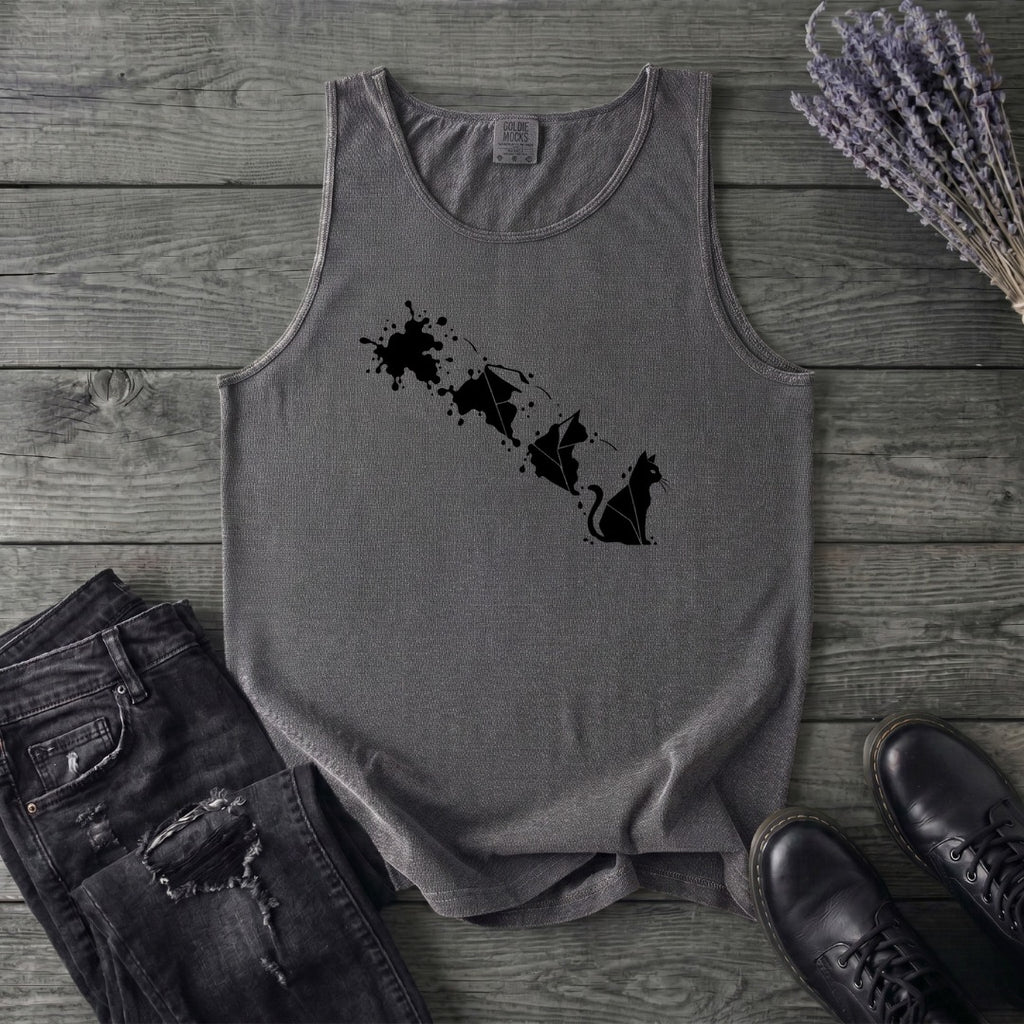 Inkblot Cat Tank Top