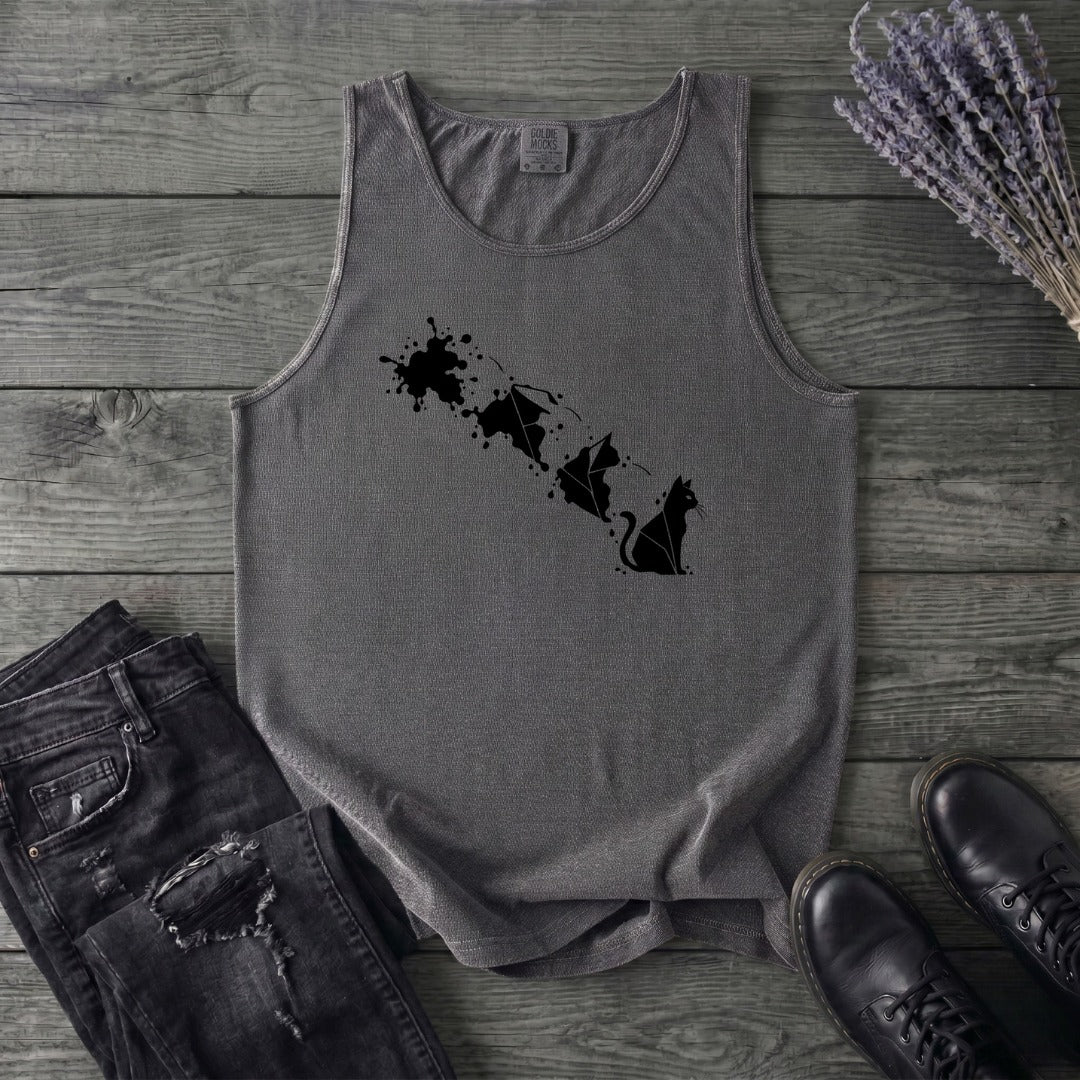 Inkblot Cat Tank Top