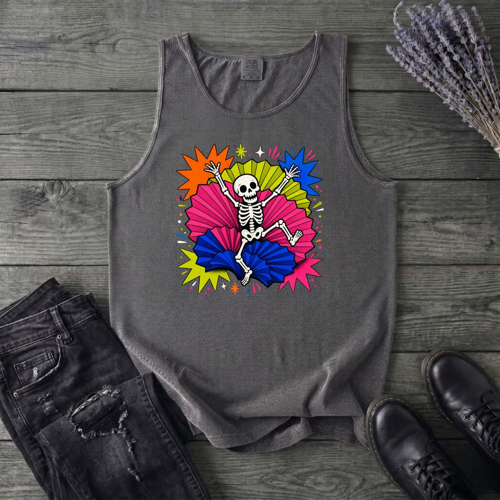 Festive Skeleton Tank Top