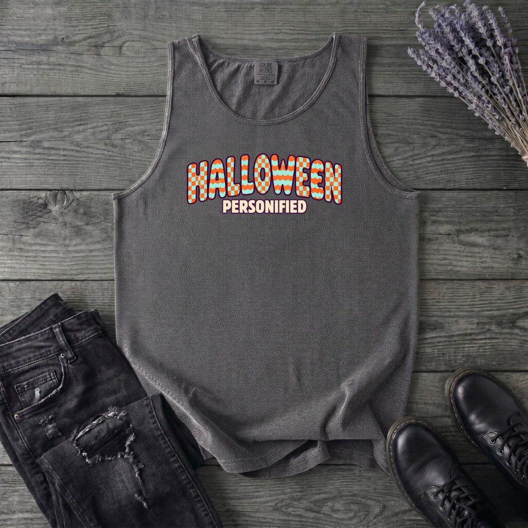 Halloween Personified Tank Top