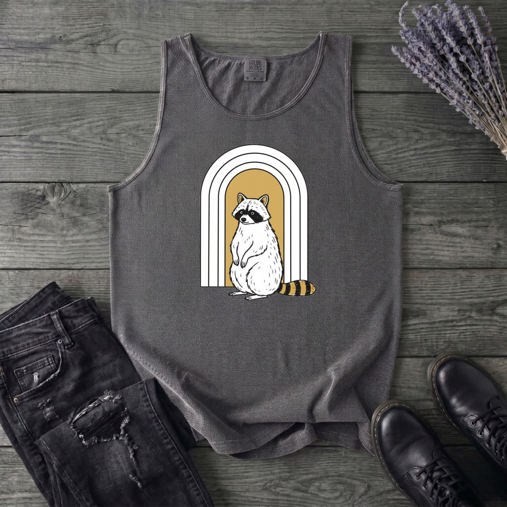Raccoon Arch Tank Top