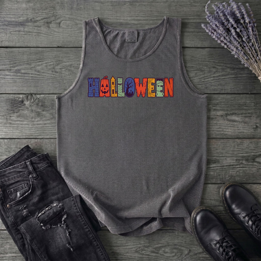 Halloween Icons Tank Top
