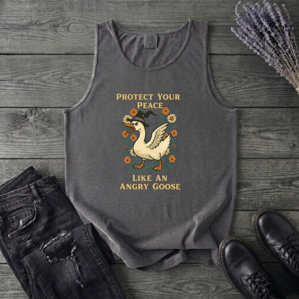 Protect Your Peace Like An Angry Goose Tank Top