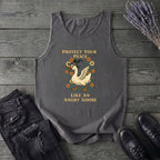 Protect Your Peace Like An Angry Goose Tank Top